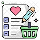 Checklist Shopping List Task List Icon
