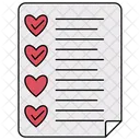 Wishlist Shopping Ecommerce Icon