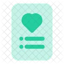 Wishlist List Favorite Icon