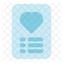 Wishlist Love List Icon