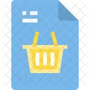 Shopping Wishlist Cart List Icon