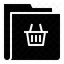 Basket Shopping Folder Icon