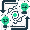 Wissen teilen  Symbol