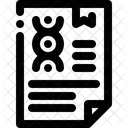 Wissenschaft Atom DNA Icon