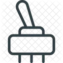 Wissenschaft Elektronik Schalter Symbol