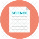 Wissenschaft Forschung Papier Icon