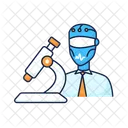 Ai Medizin Farbe Symbol