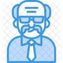 Avatar Glatze Chef Symbol