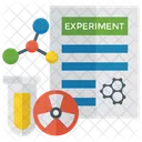 Wissenschaftliches Experiment Wissenschaftliche Forschung Physikexperiment Symbol