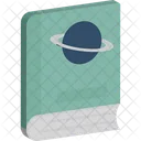 Buch Fiktion Planet Symbol