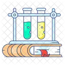 Wissenschaftsbuch Chemiebuch Naturwissenschaftliche Bildung Symbol