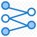 Wissenschaftsfigur Figur Neuronennetzwerk Symbol