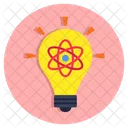 Wissenschaftliche Idee Innovation Brillante Idee Symbol