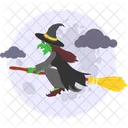 Witch Halloween Horror Icon
