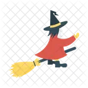 Witch Scary Mop Icon