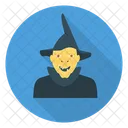 Witch Scary Ghost Icon