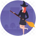 Witch Halloween Witch Witch Character Icon