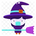 Witch Magic Halloween Icon