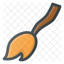 Witch Broom Stick Icon