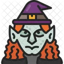 Witch Character Wizard Icon
