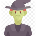 Witch Male Man Icon