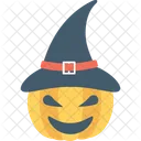 Witch Pumpkin Hat Icon
