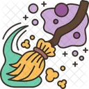 Witch Broomstick Magic Icon
