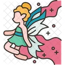 Witch Fairy Fly Icon