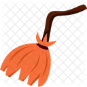 Witch Broom Halloween Scary Icon