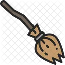 Witch Broom Broomstick Witchcraft Icon