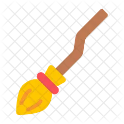 Witch Broomstick  Icon