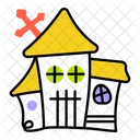 Witch Hut Witch Home Witch Castle Icon