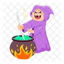 Magic Stickers Wizard Stickers Horror Character Icon