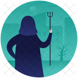 Witch Character  Icon