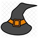 Witch Hat Halloween Hat Witch Headgear Icon