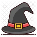 Witch Hat Halloween Hat Witch Headgear Icon