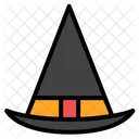 Witch Hat Spooky Frightening Icon