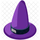 마녀 모자 모자 아이콘