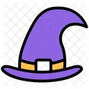 Witch Hat Wizard Hat Halloween Cap Icon