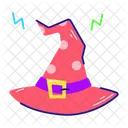 Witch Cap Witch Hat Witch Apparel Icon