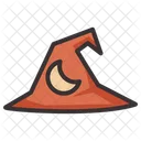 Witch Hat Halloween Hat Icon