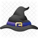 Witch Hat Halloween Hat Icon