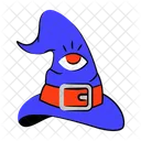 Witch Hat Halloween Hat Icon