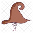 Witch Hat Headgear Magical Hat Icon