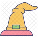 Witch Hat Halloween Hat Icon