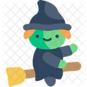 Witch Halloween Scary Icon