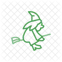 Witch Ghost Halloween Icon
