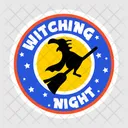 Witch Ride Flying Witch Witch Broom Icon