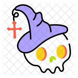 Witch Skull  Icon