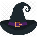 Witchs Hat Pumpkin Witch Icon